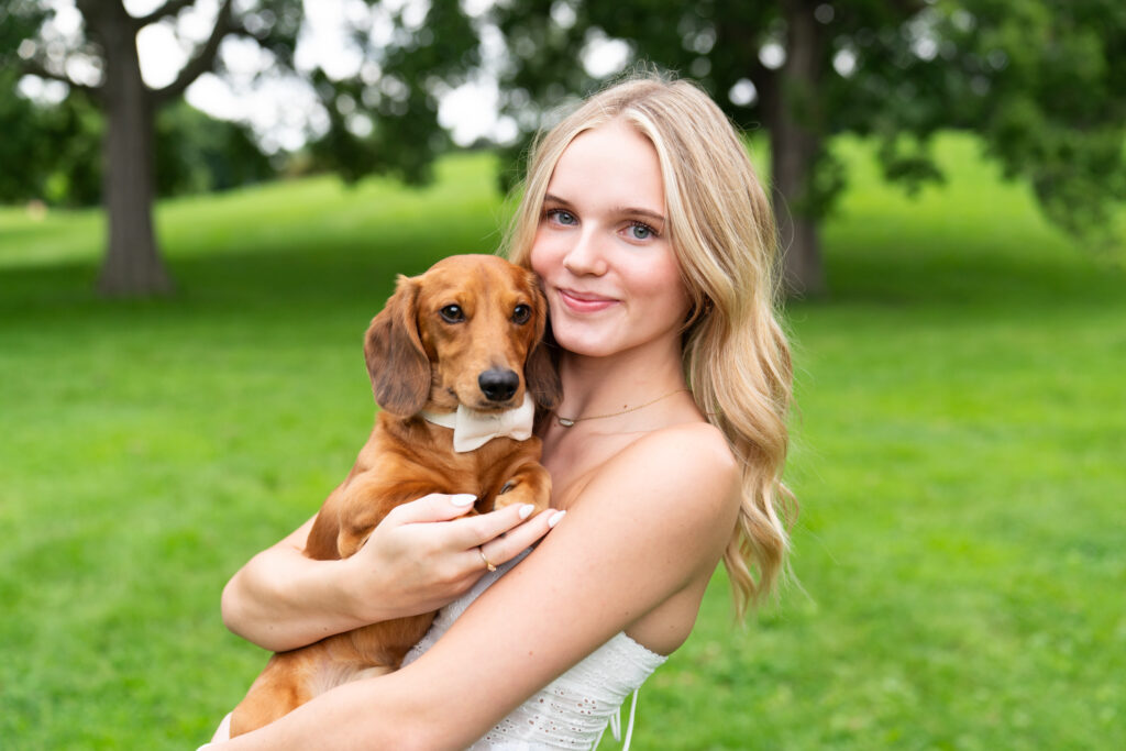 senior pictures with pet