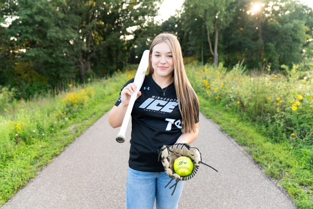 sports senior pictures